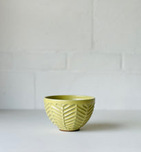 Load image into Gallery viewer, Coffee bowl - white - fluting
